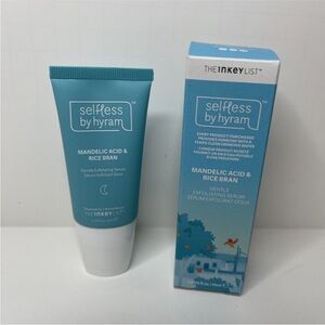 NIB SELFLESS BY HYRAM MANDELIC ACID & RICE BRAN GENTLE EXFOLIATING SERUM BOXED